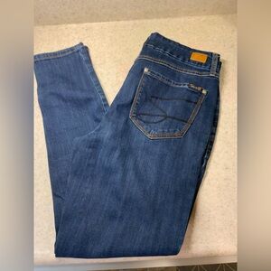 Seven7 Women's Skinny Jeans - Dark Blue